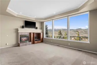 Living room looking to dining room