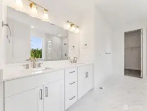 Deluxe Primary Bathroom.