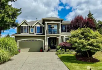 Welcome home!  Front elevation!!!
