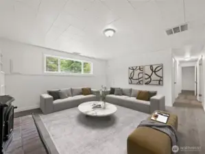 Basement - Virtually Staged