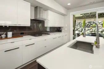 Kitchen with tons of storage