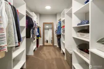 Walk In Master Closet