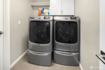 Upstairs Laundry Room