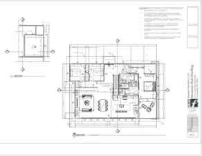 Floor plan that shows the loft