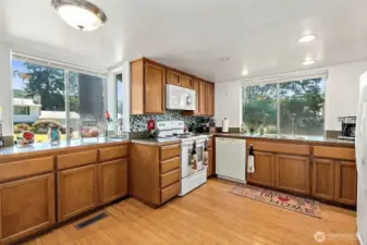 Kitchen w/ Plenty of Natural Daylight
