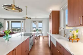 Kitchen with View