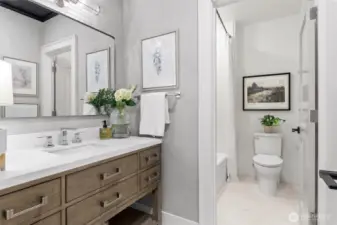 Lower Level Hall Bath