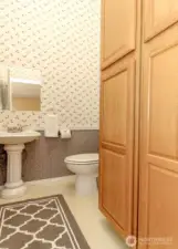 1/2 bath upstairs off Bonus & 4th Bedroom.