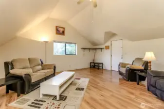Apt. Livingroom above garage.