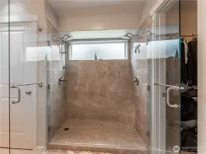 Tile shower