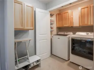 Laundry area