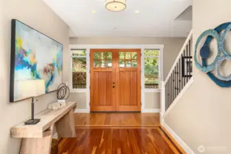 Grand Entry, 9 Foot Ceilings