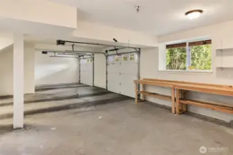 So much room for cars, toys, equipment or hobbies!