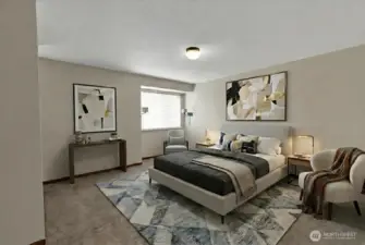 Primary Bedroom - Virtually Staged