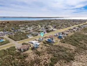 walk to the beach from your own backdoor.