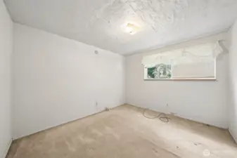 Bedroom 4 is upstairs.