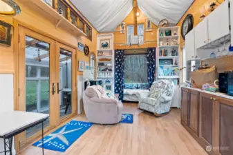 Studio/tiny house interior