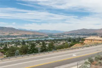 Massive views of the Columbia River & Confluence,  the City of Wenatchee, and the surrounding mountains!