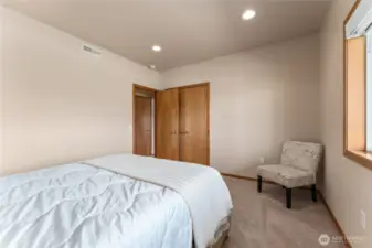 Bedroom #3 - lower level.