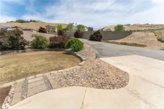 Easy care landscaping.