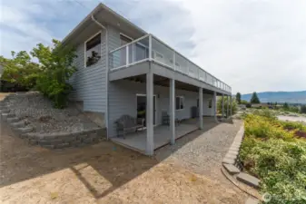 Back side of home.