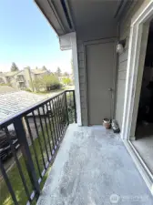 Balcony view from outside