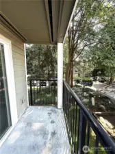 Balcony view from outside different angle.