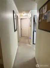 Hallway view from Living Room