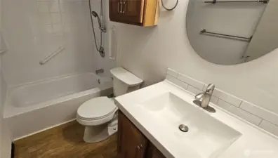 Clean and updated lighting and fixtures