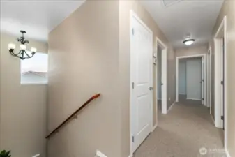 Four upstairs bedrooms