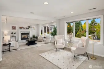 Open concept great room!