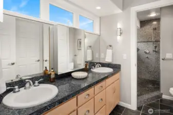 Spa-inspired primary bath