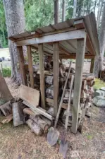 Tuck away your firewood, ready to use.