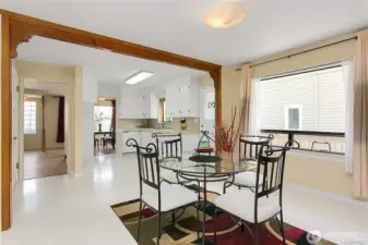 Dining room off kitchen