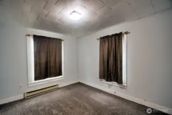 Bedroom #1. New flooring and paint.