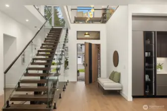 Conceived as the builder's personal residence and designed by the acclaimed Diagonal D Architects, this home is a rare union of inspired design and flawless function.