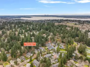 Just minutes from Down Town Kirkland