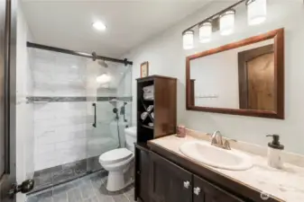 Main floor bathroom