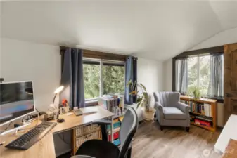 Extra finished room, great for office or additional sleeping area.