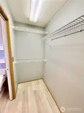 Primary Walk-in Closet