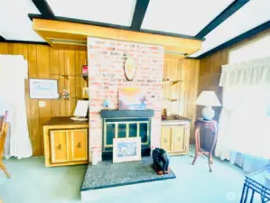 Fireplace in Living Room
