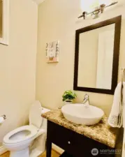 Updated Powder Bath on main floor