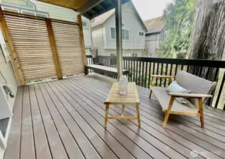 Cozy balcony with Composite decking