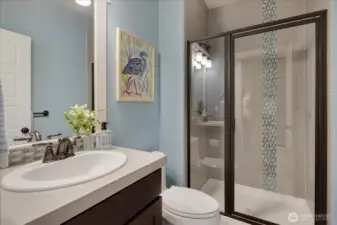 Downstairs Powder Room.