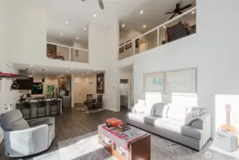 Inside, you'll find SPC flooring thru out the main floor, combining durability with a clean, contemporary look.