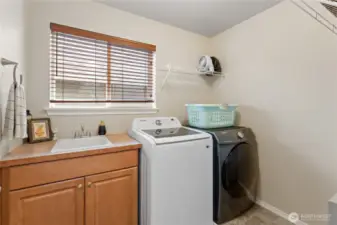 Laundry Room with Newer Washer