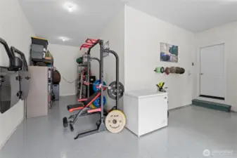 Epoxy Floored Garage
