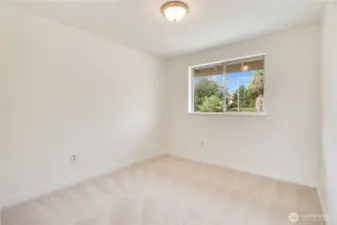 All three generously sized bedrooms are located on the second floor. This one faces the backyard for privacy!