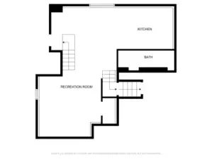 The lower level has its own unique layout while still using the estimated 800sqft in smart ways with built-in storage and open space! (Buyer to verify sqft to their satisfaction)
