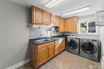 Potential to add another bathroom here if desired.